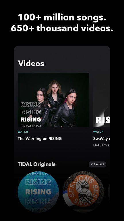 TIDAL Music: HiFi sound應用截圖第4張