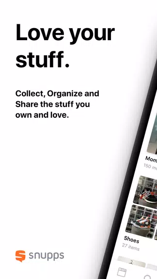 Snupps - Collect Organize Shar Captura de pantalla 1