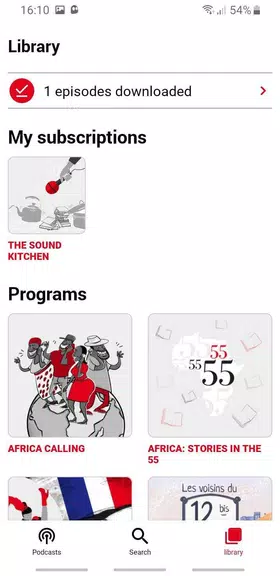 RFI Pure Radio - Podcasts 스크린샷 3