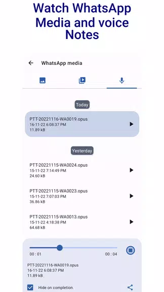 NoBlueTick: No Last Read Screenshot 4