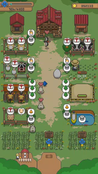 Tiny Pixel Farm - Simple Game Tangkapan skrin 4
