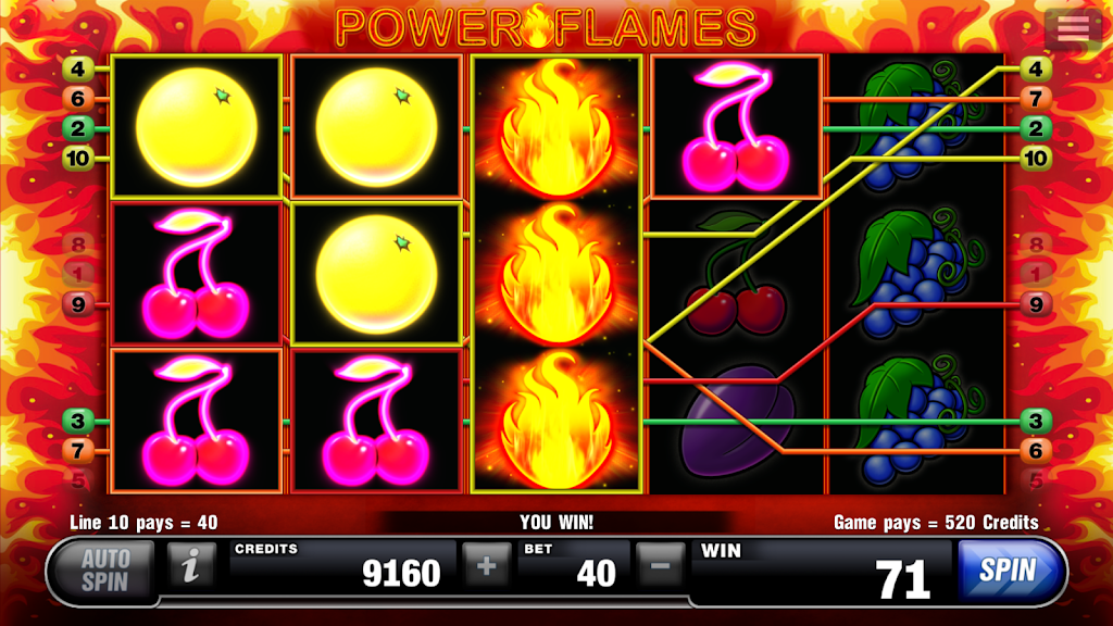 Power Flames Slot應用截圖第3張