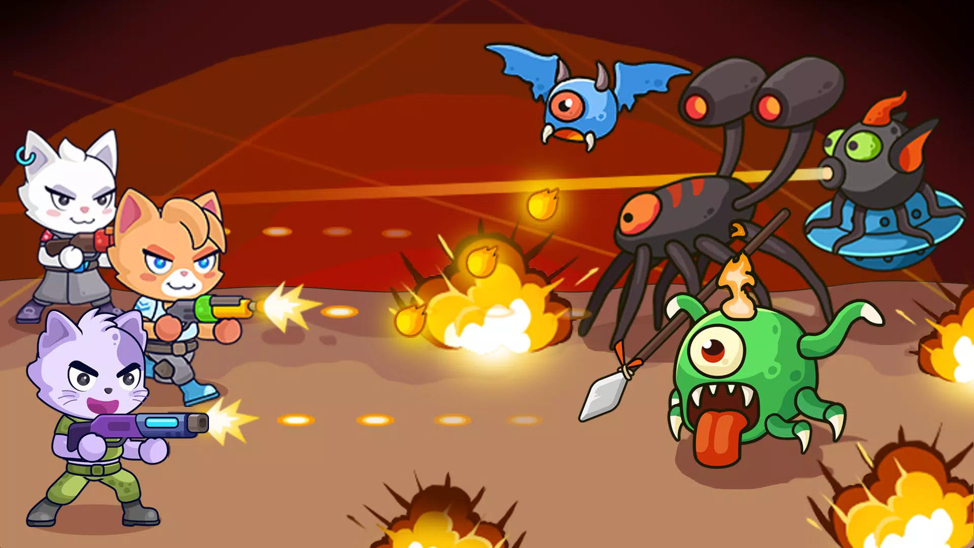 Cat Battle 스크린샷 1