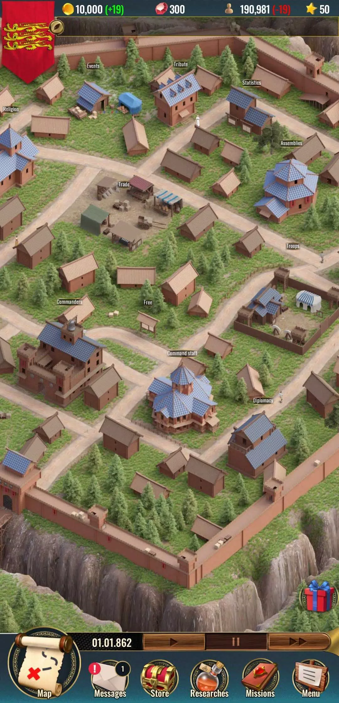 KR 2 - King Simulator Tangkapan skrin 1