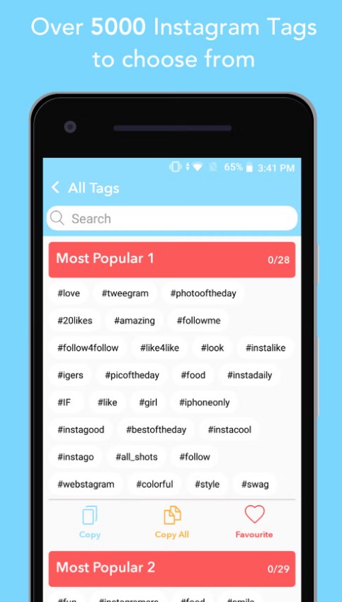 Hashtags - for likes for Insta Screenshot 3