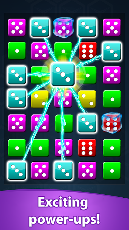 Dice Match Line Puzzle Games Captura de tela 2