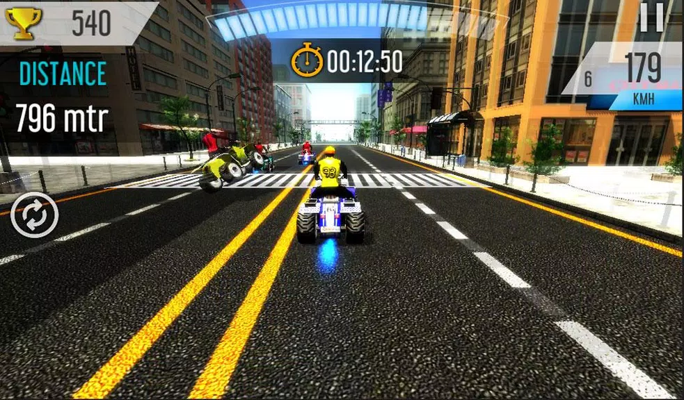 3D quad bike racing Скриншот 2