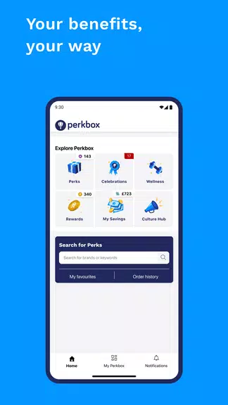 Perkbox Скриншот 1