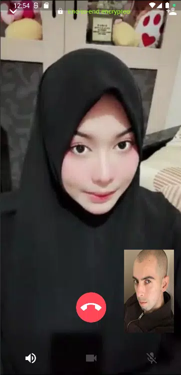 Fake Video Call Ukhti Cantik Ekran Görüntüsü 2