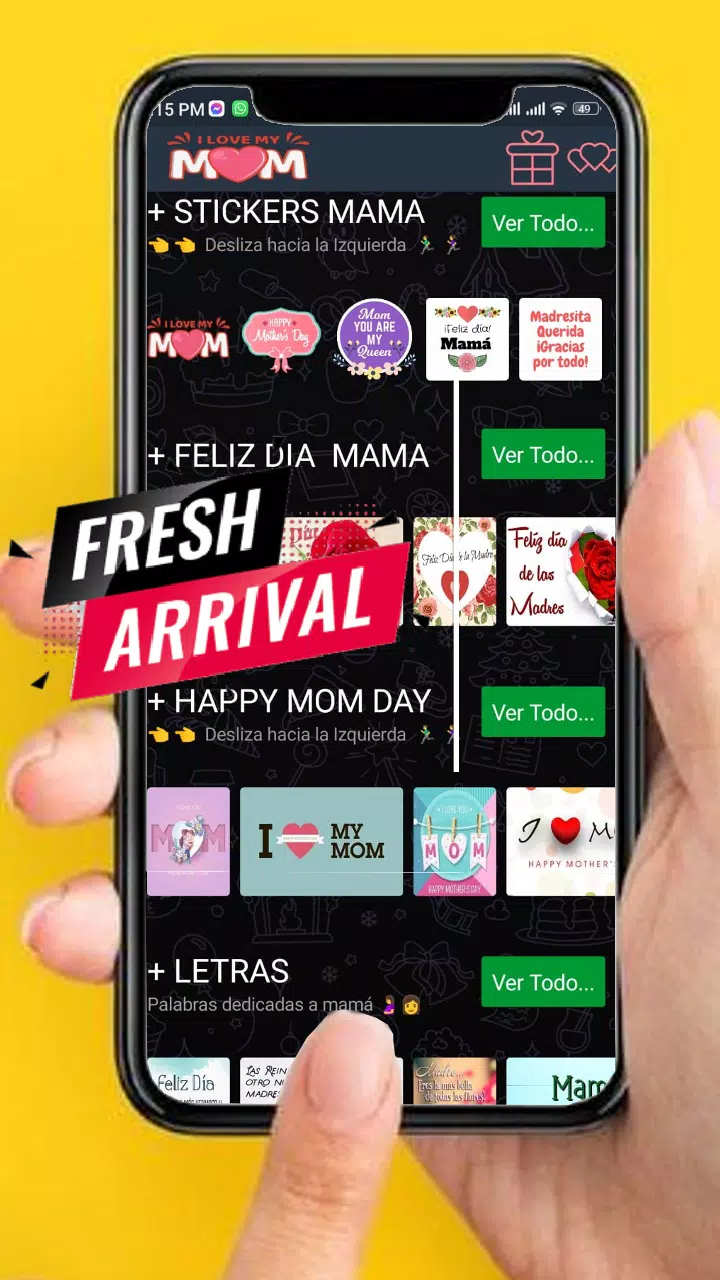 Feliz Día MAMA, Stickers mom应用截图第2张