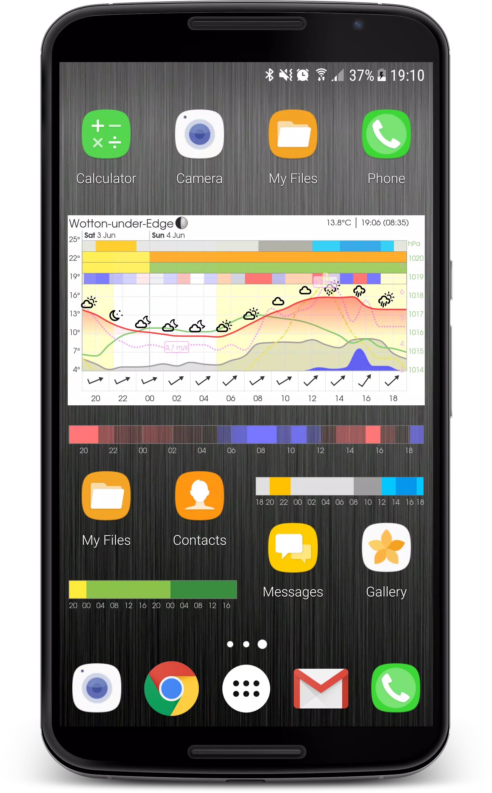 Meteogram 스크린샷 2