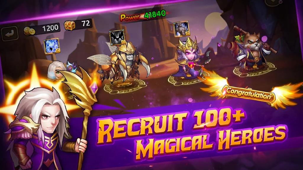 Magic Orcs: Free Battle RPG應用截圖第1張