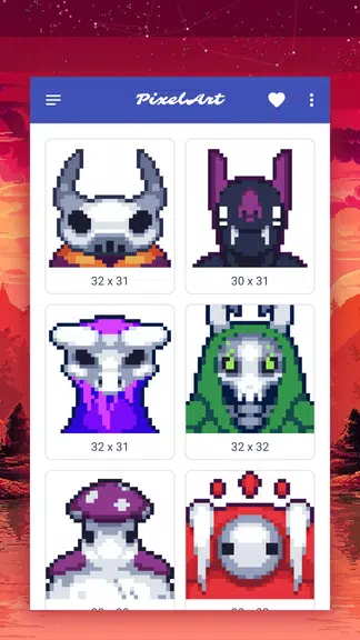 How to draw pixel monsters Screenshot 1