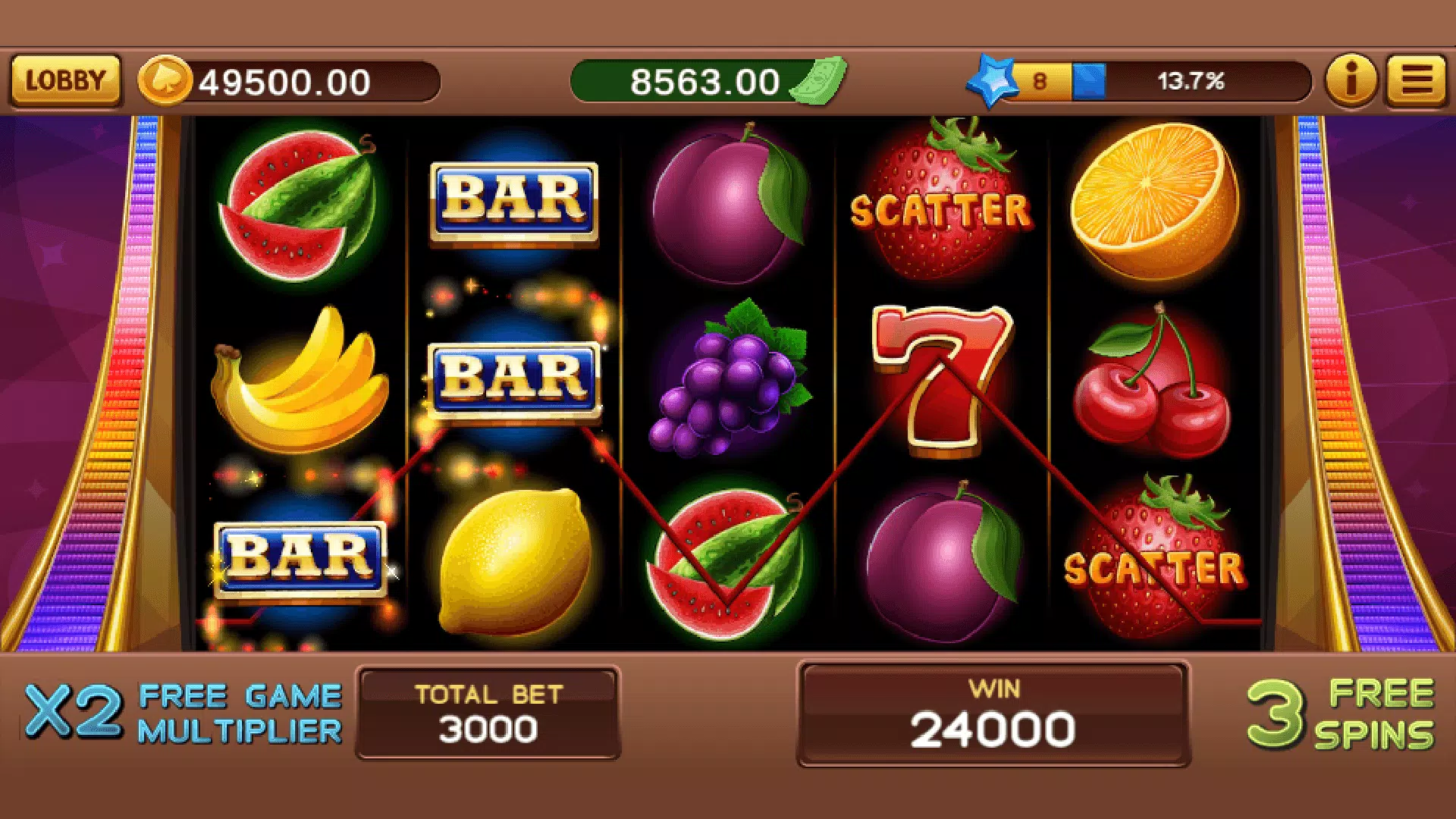 Game Heap - Seven Slots应用截图第3张