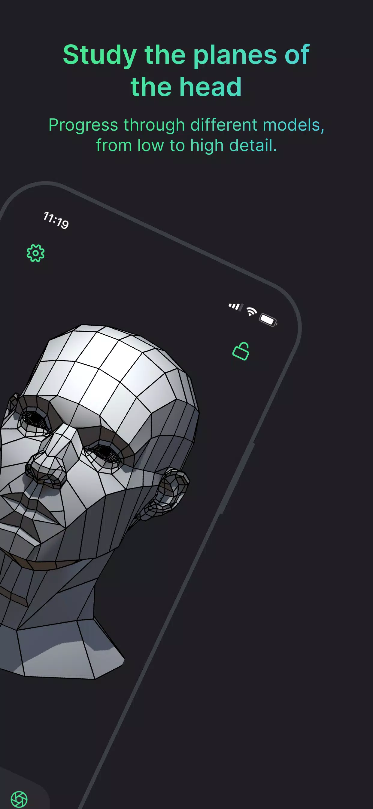 Head Model Studio Captura de pantalla 2
