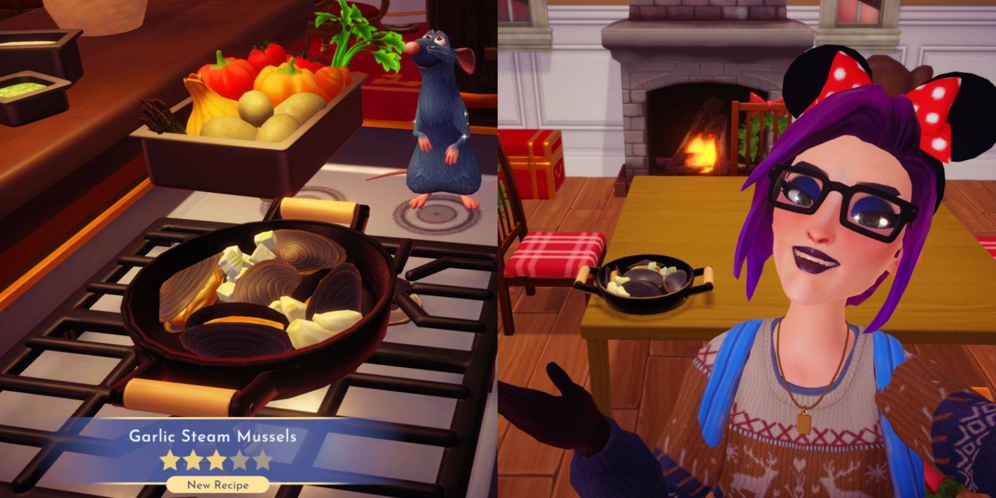 Disney Dreamlight Valley : Comment faire des moules à l'ail Steam