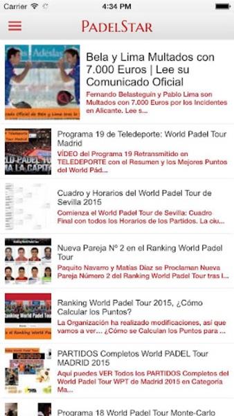 Padel Star Tangkapan skrin 4