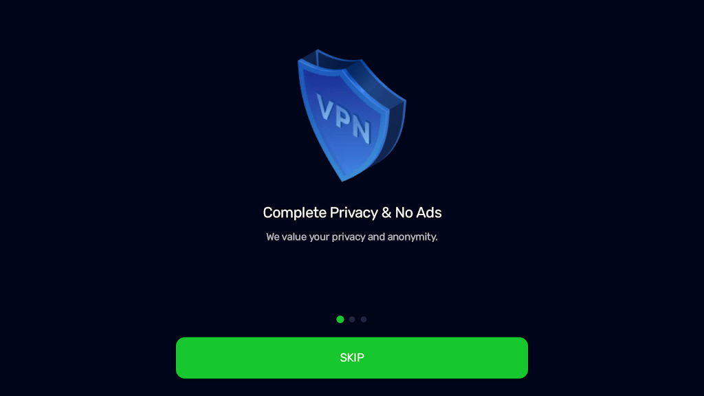Schermata Trickbyte VPN 3