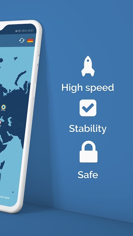 Easy VPN Free - Unlimited Secure VPN Proxy Capture d’écran 2