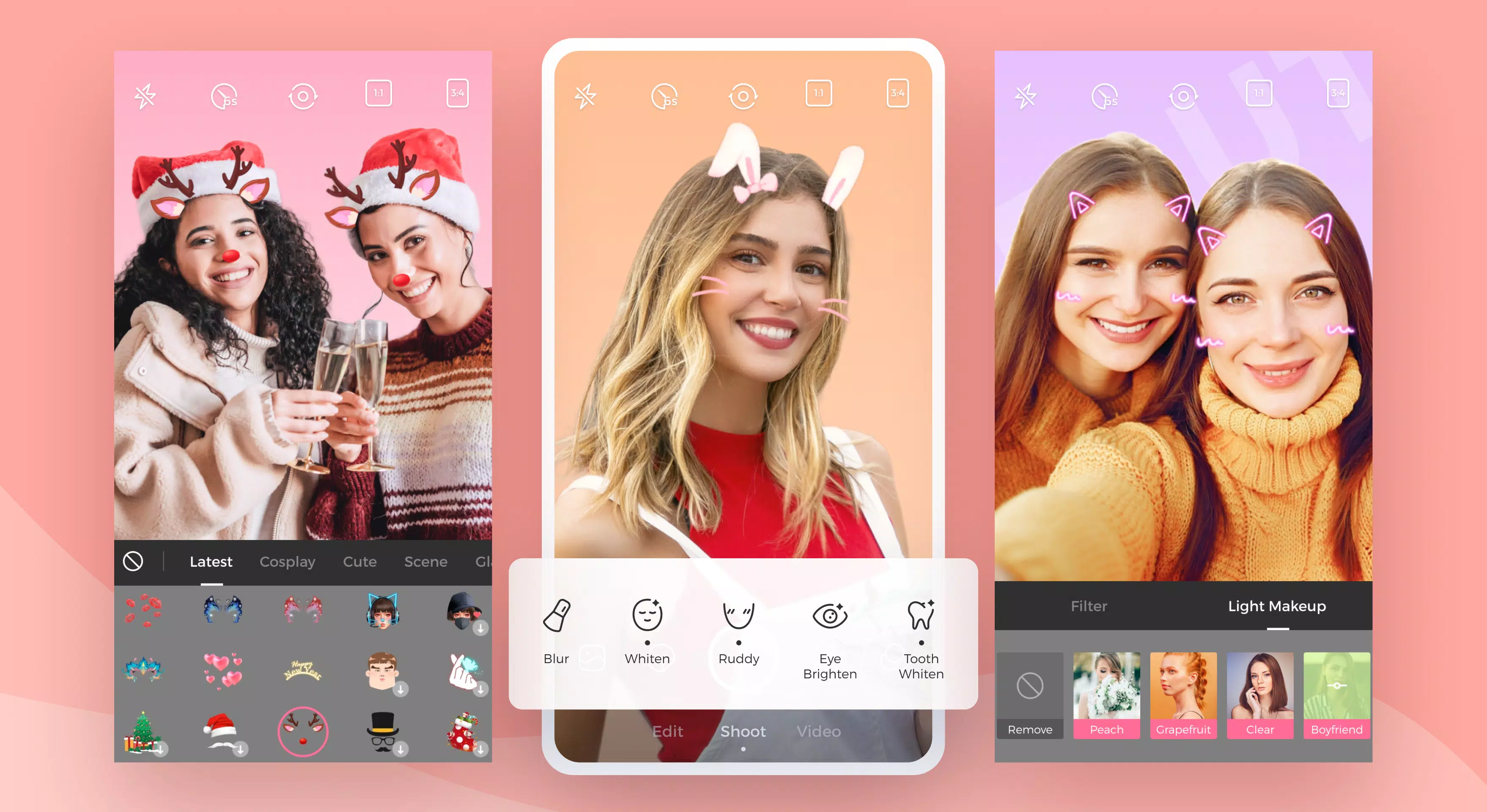 Beauty Camera & Selfie Camera Tangkapan skrin 1
