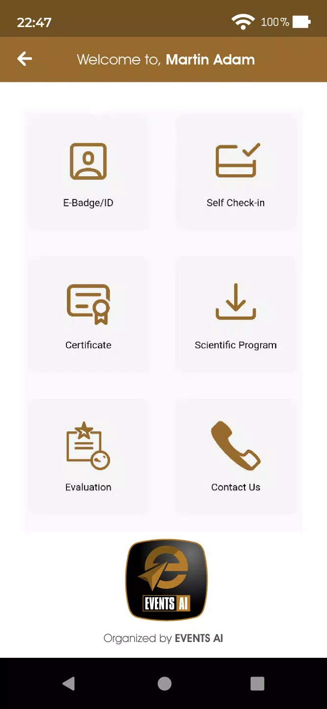 Events AI App Screenshot 3
