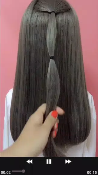 Girls Hairstyles Step By Step Schermafbeelding 4