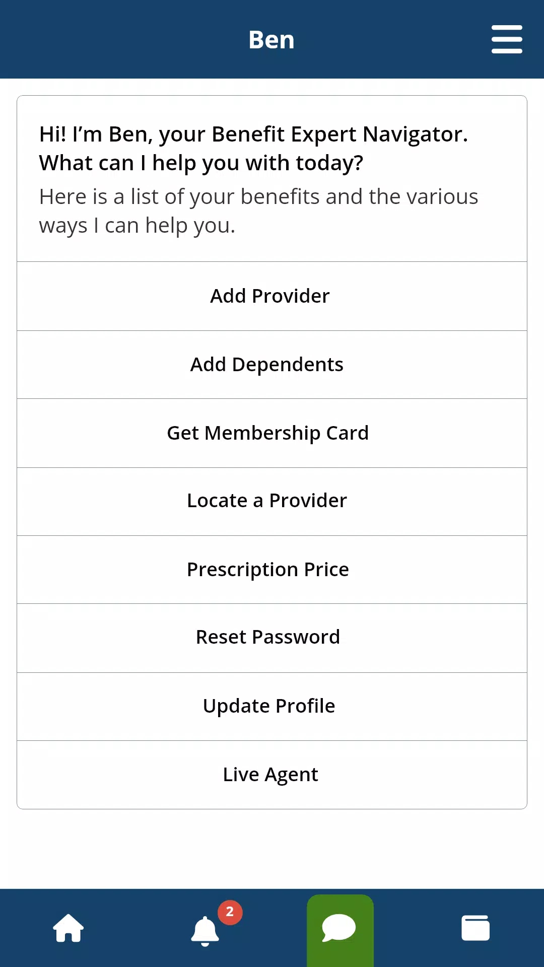 New Benefits Captura de tela 4