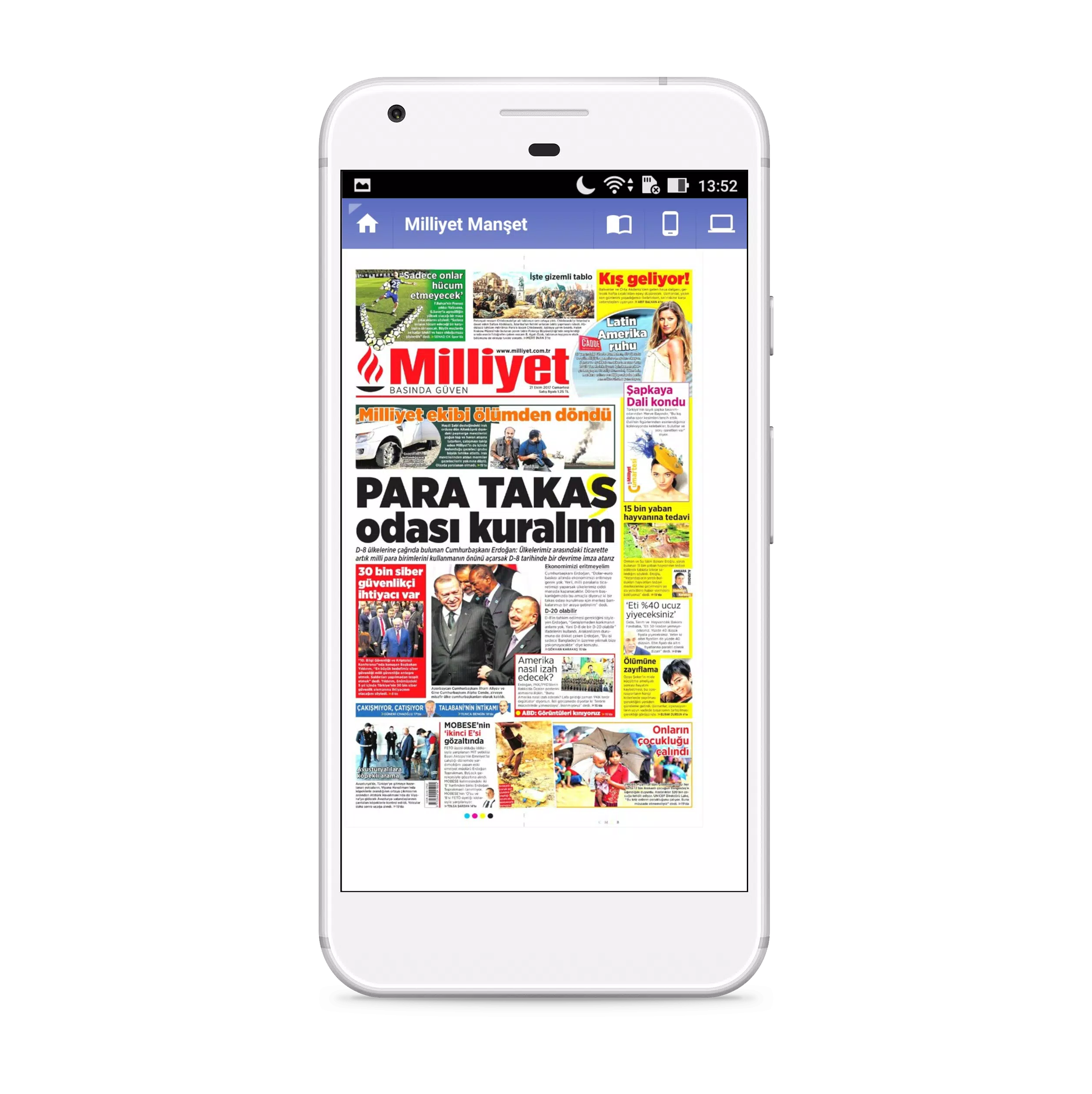 Tüm Gazeteler Akıllı Tarayıcı應用截圖第3張