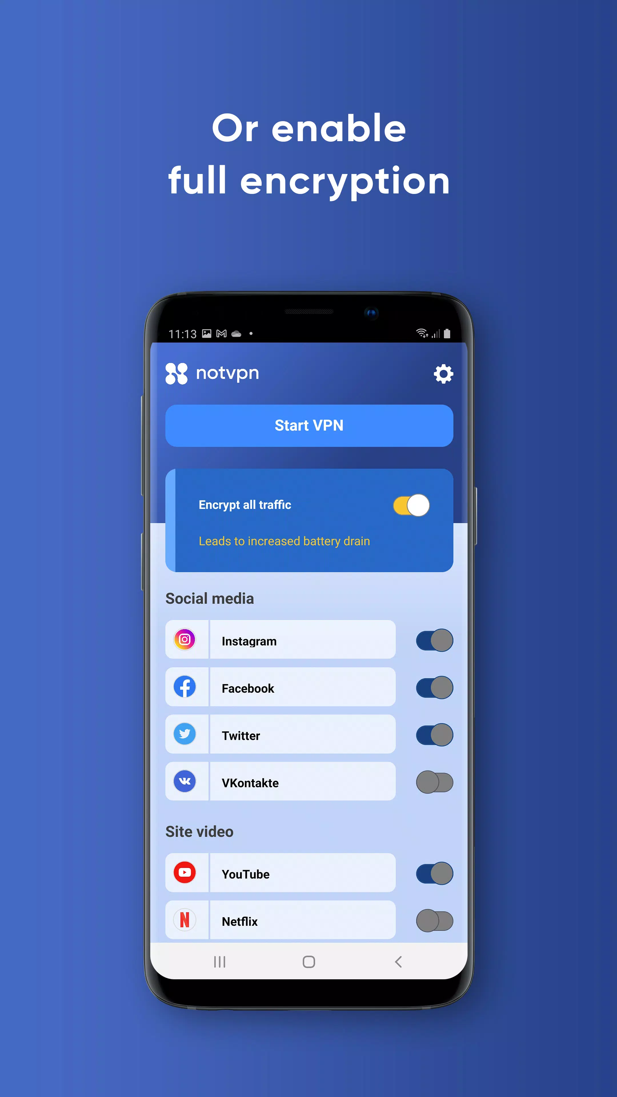 NotVPN Screenshot 2