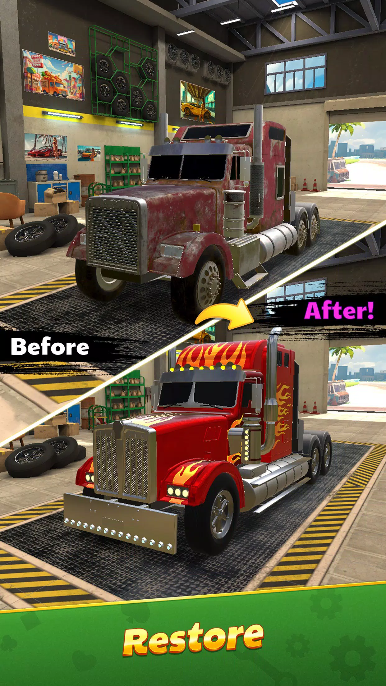 Solitaire Truck Screenshot 1
