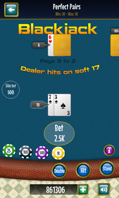 ♣ 21 Blackjack City應用截圖第2張