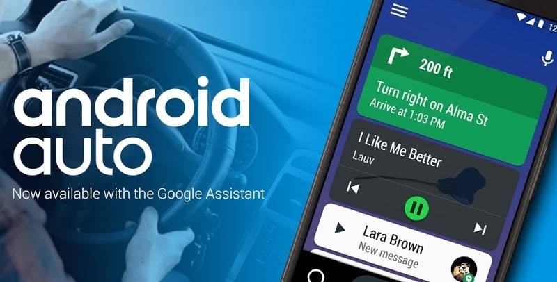 Android Auto – Google Maps, Media & Messaging Zrzut ekranu 1