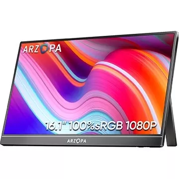 Arzopa 16“ 1080p便攜式監視器：立即節省40％
