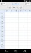 Simple Spreadsheet 스크린샷 1