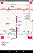 Delhi Metro Map & Routing স্ক্রিনশট 1