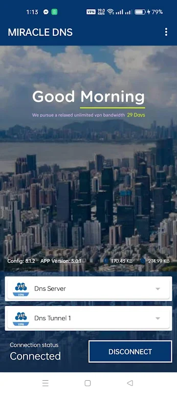Miracle Tunnel Vpn ภาพหน้าจอ 1