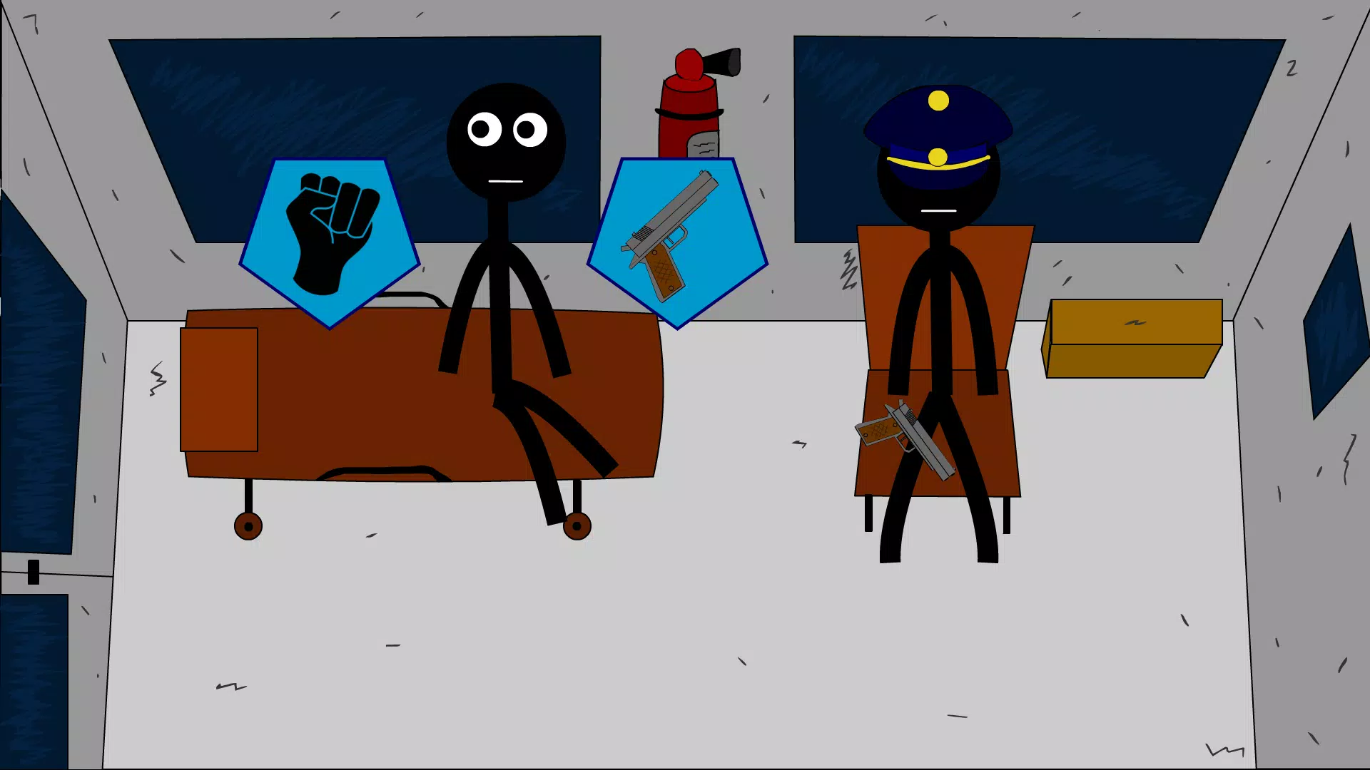 Stickman Jailbreak 2，Dumb ways Tangkapan skrin 3
