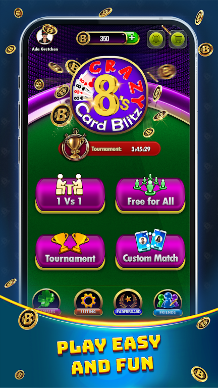 Schermata Crazy 8’s: Card Blitz 2