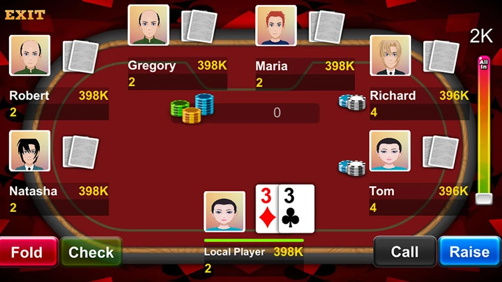 Texas Hold’em + Slot Machines 2 in 1 스크린샷 4