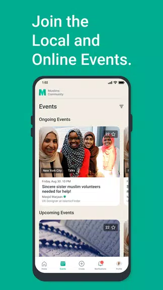 Muslims: Events & Discussions Ekran Görüntüsü 3