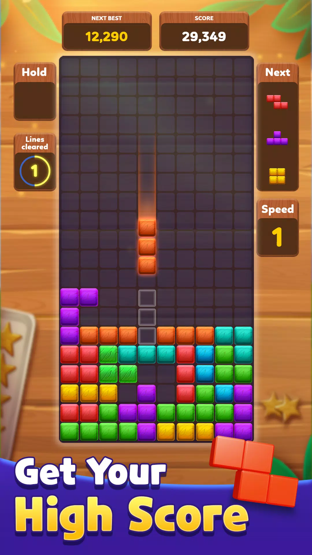 Schermata Classic Falling Brick 2