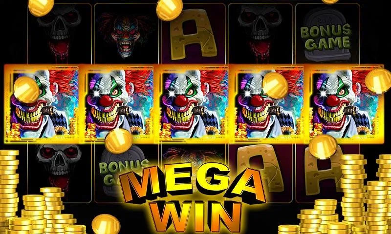 Vegas Clown Jackpot - Halloween Slot Machine Zrzut ekranu 1
