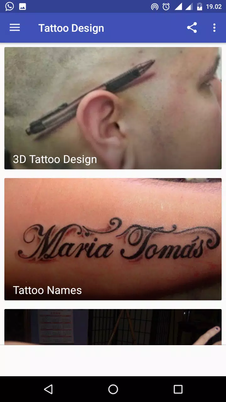 Tattoo Design Schermafbeelding 2