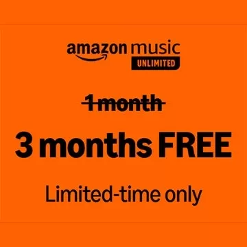 Amazon Music Unlimited: offerta di prova gratuita di 3 mesi