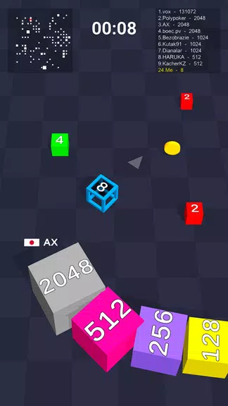 Cube Arena 2048: Merge Numbers Screenshot 2