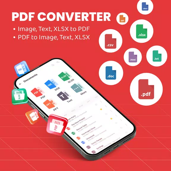 Image to PDF: PDF Converter Schermafbeelding 1