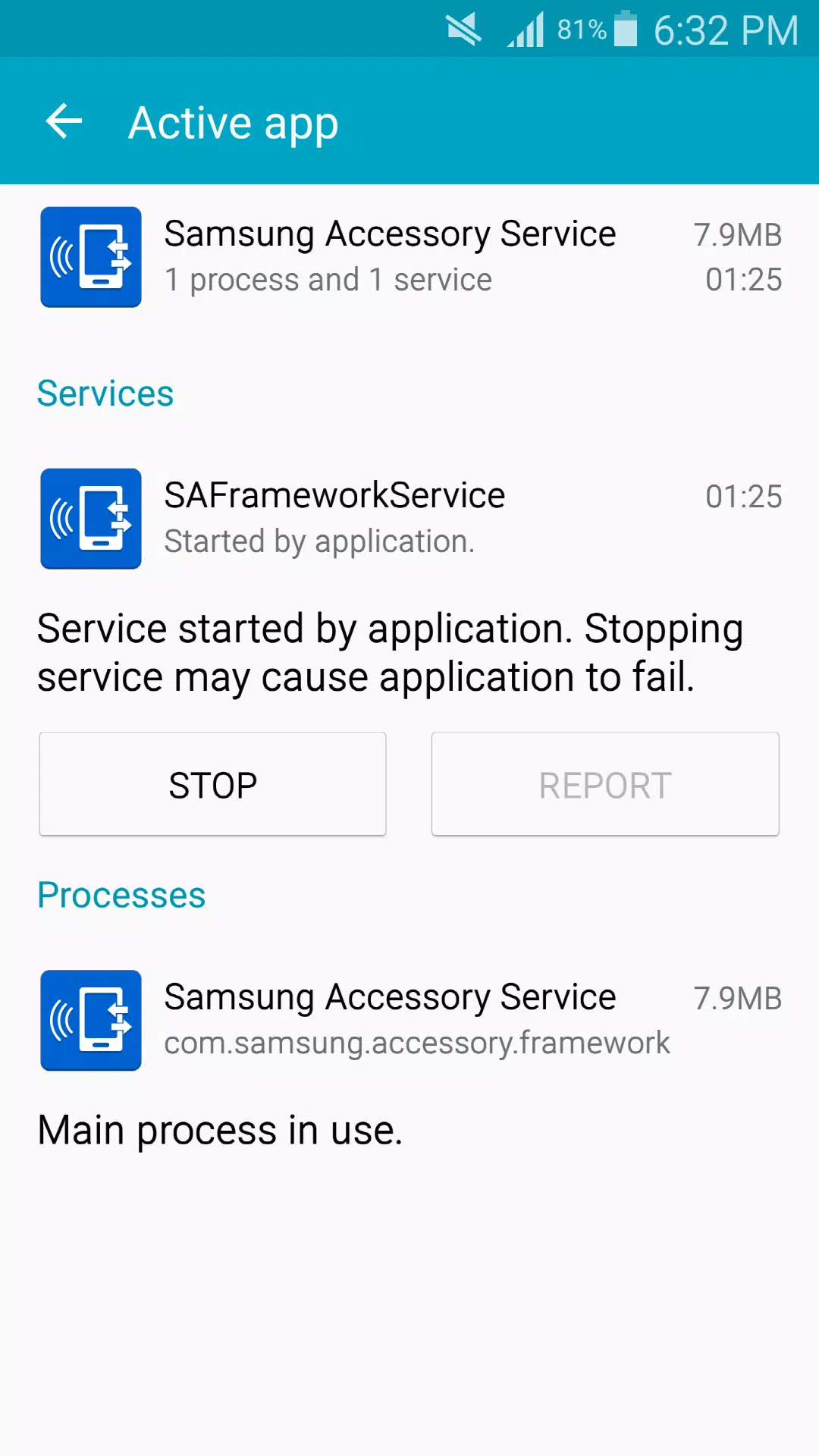 Samsung Accessory Service スクリーンショット 3