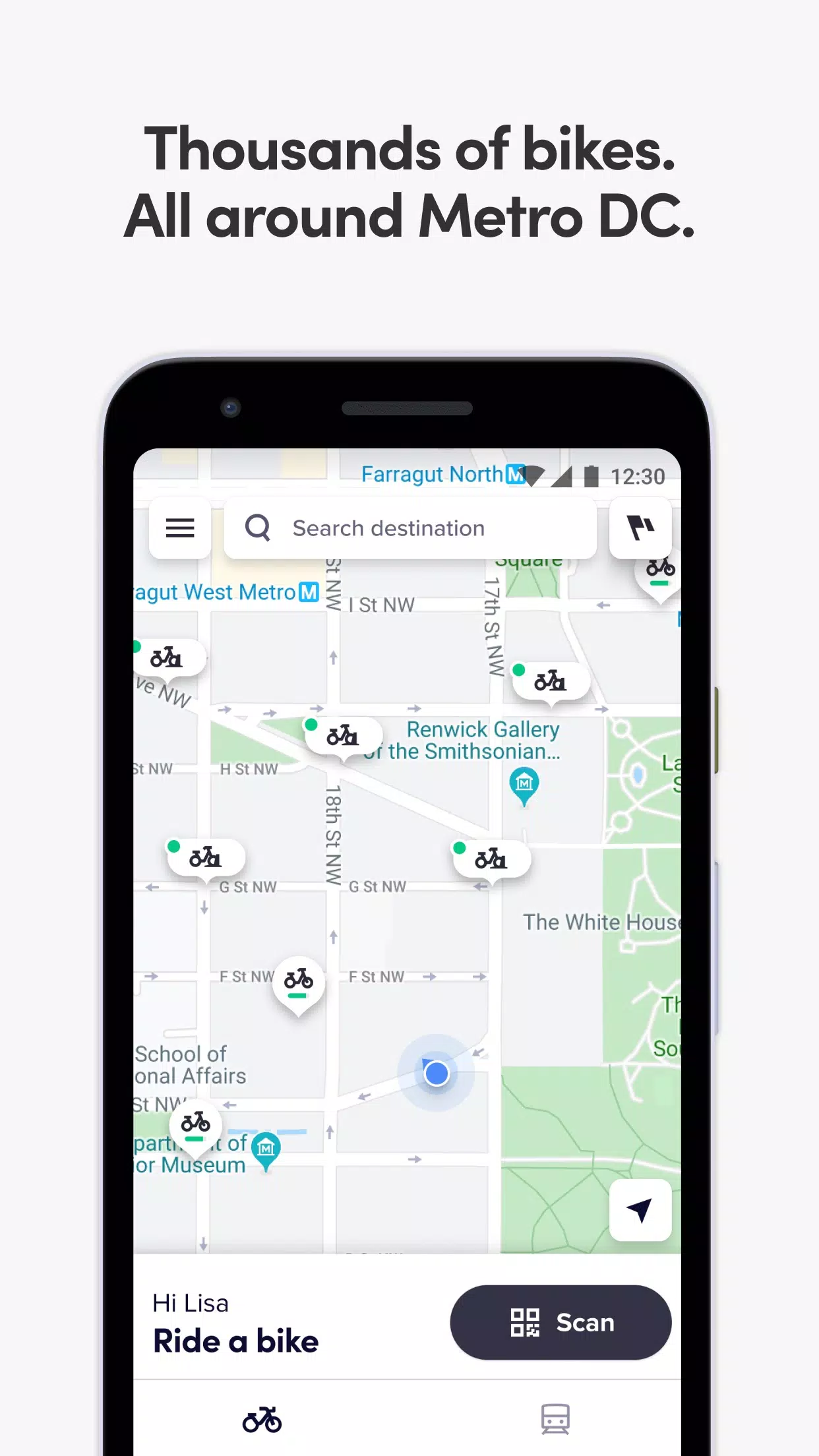 Schermata Capital Bikeshare 2