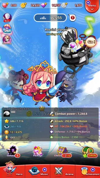 Schermata RhythmStar: Music Adventure 2