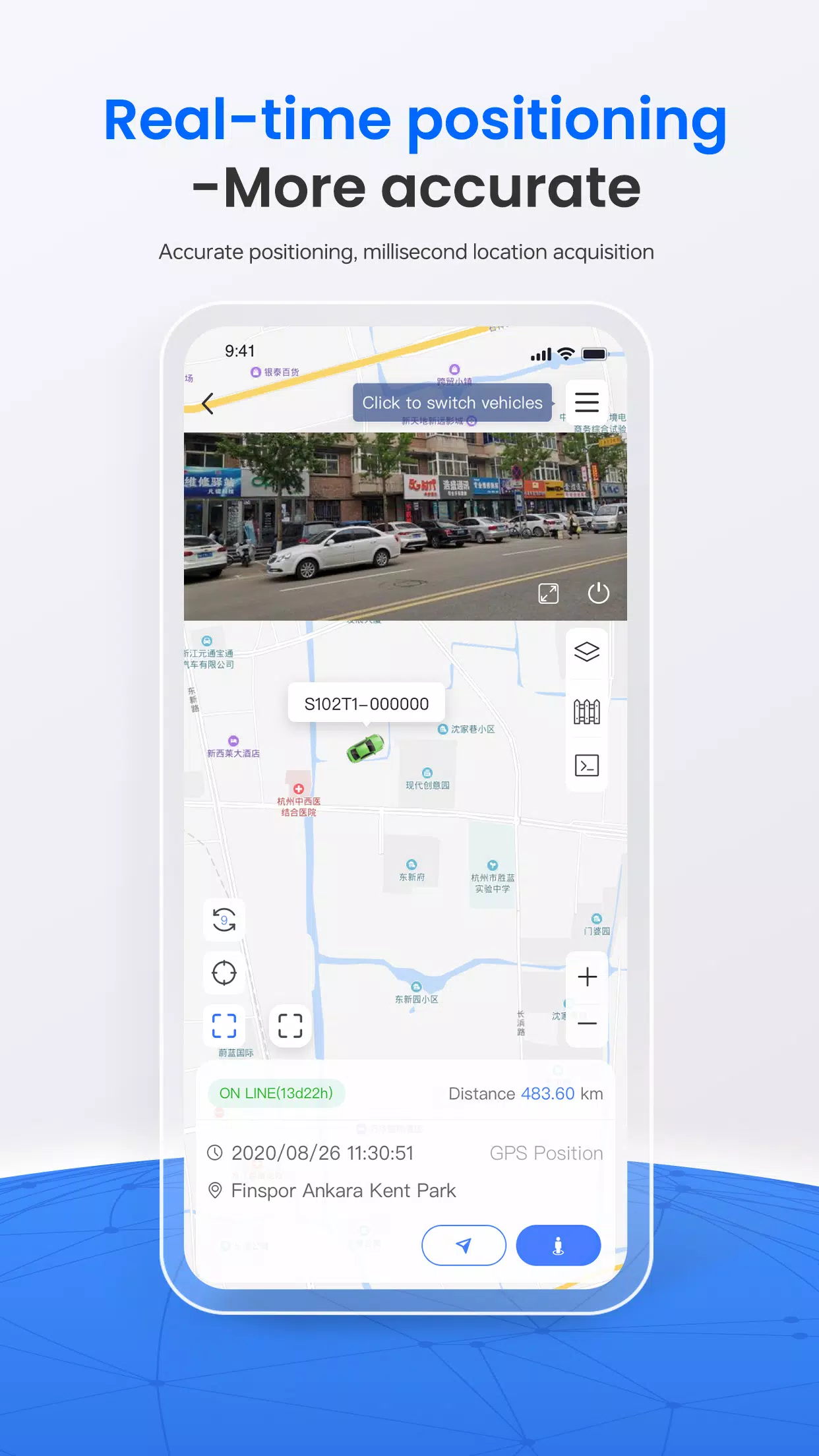 Schermata WhatsGPS 2